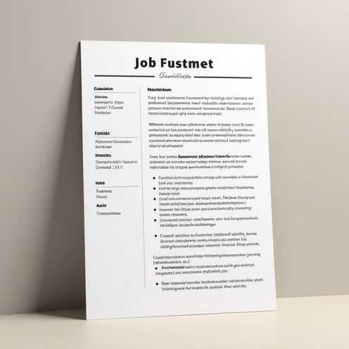 simple job application
