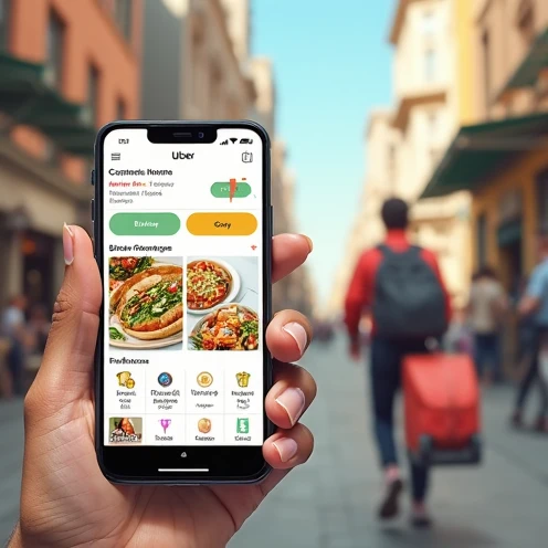 uber eats aplication